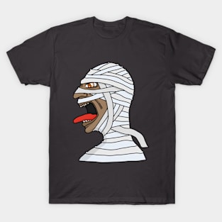 A scary screaming mummy T-Shirt